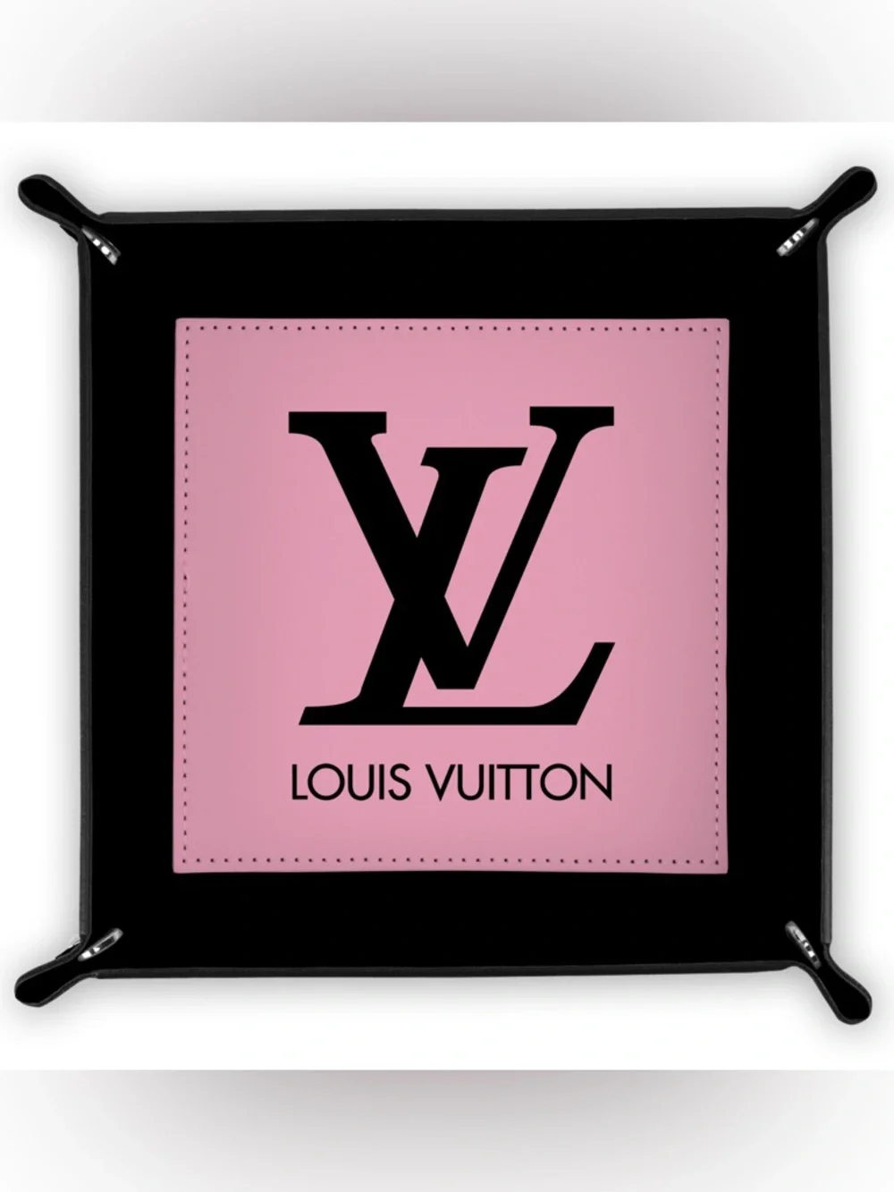 HANDMADE FASHION Foldable PU Leather Accessory Tray
